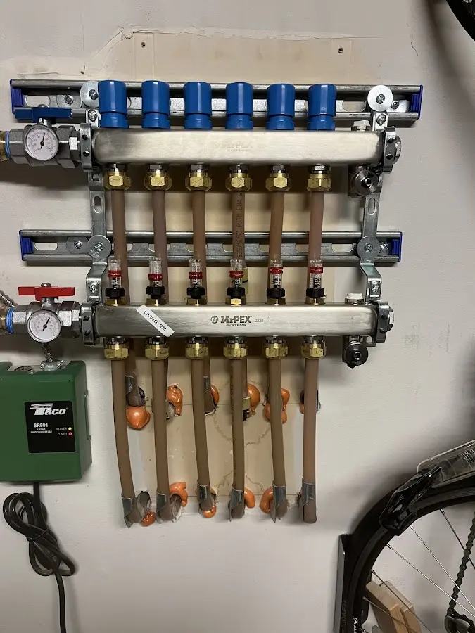 Plumber performing Leak Detection at a residential property in Van